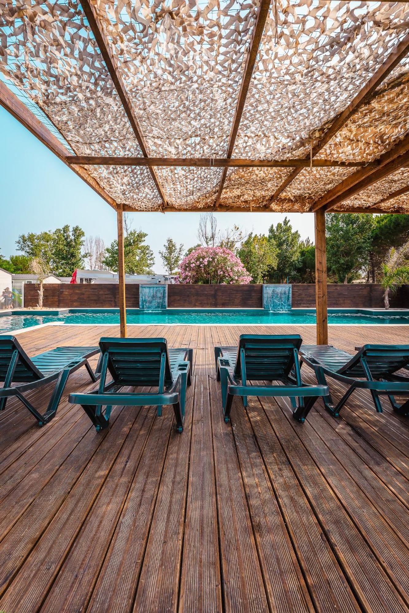 Camping Le Roucan West Vias Dış mekan fotoğraf